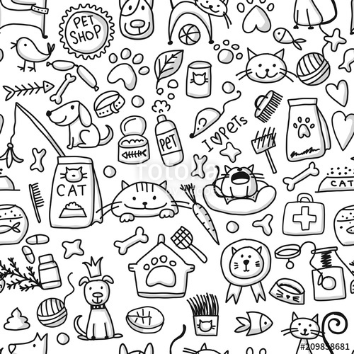 500x500 Pet Shop Background For Your Design Stock Image And Royalty Free