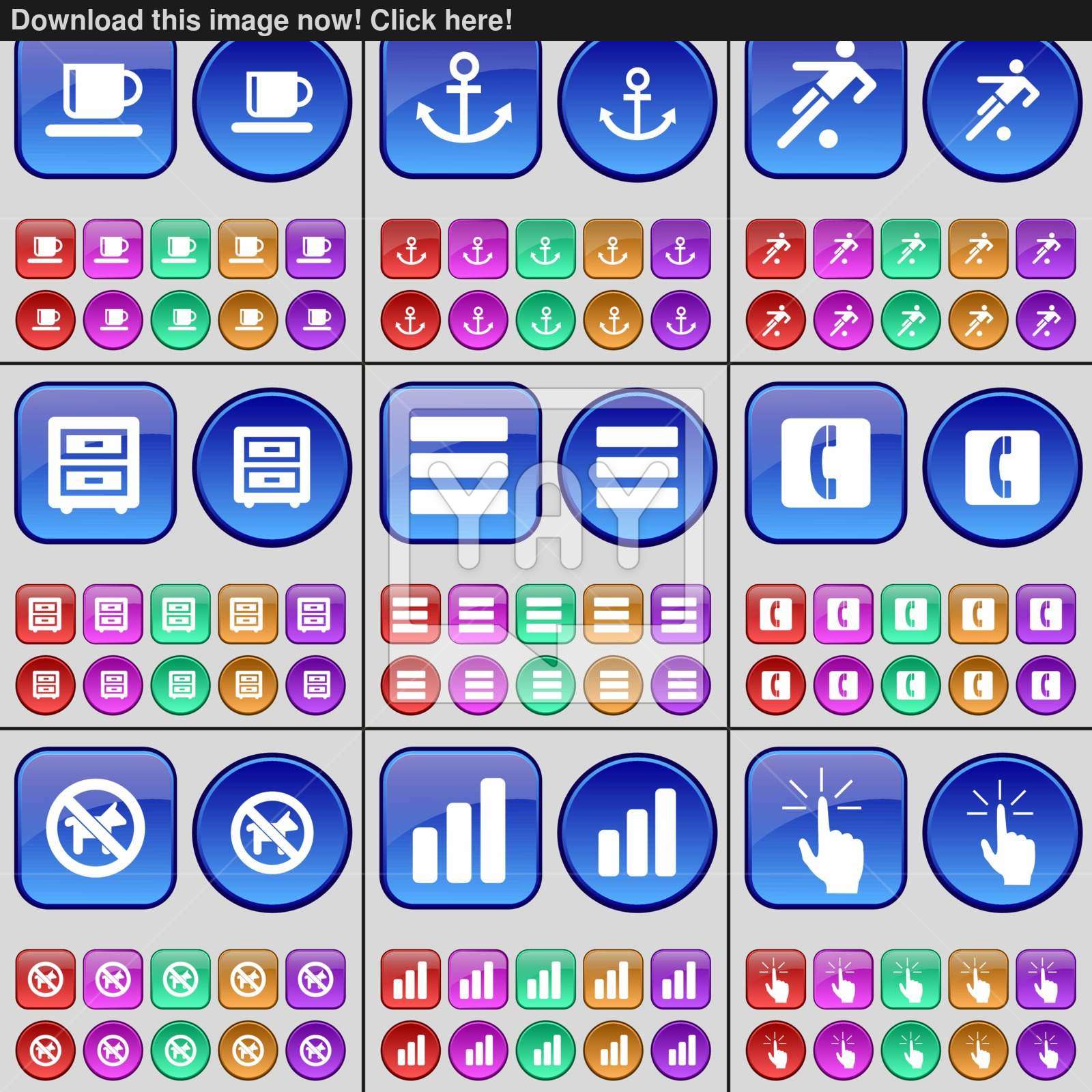 1600x1600 Cup, Anchor, Football, Bed Table, List, Receiver, No Pet Allowed