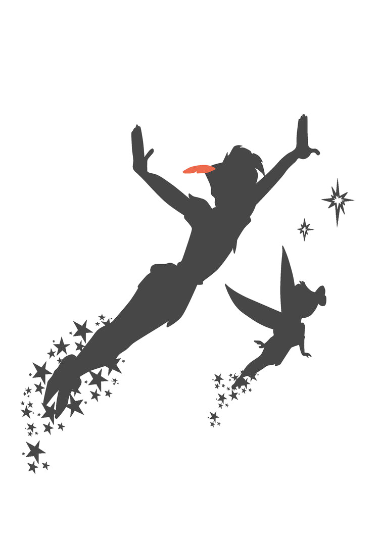 Peter Pan Silhouette Vector at Vectorified.com | Collection of Peter