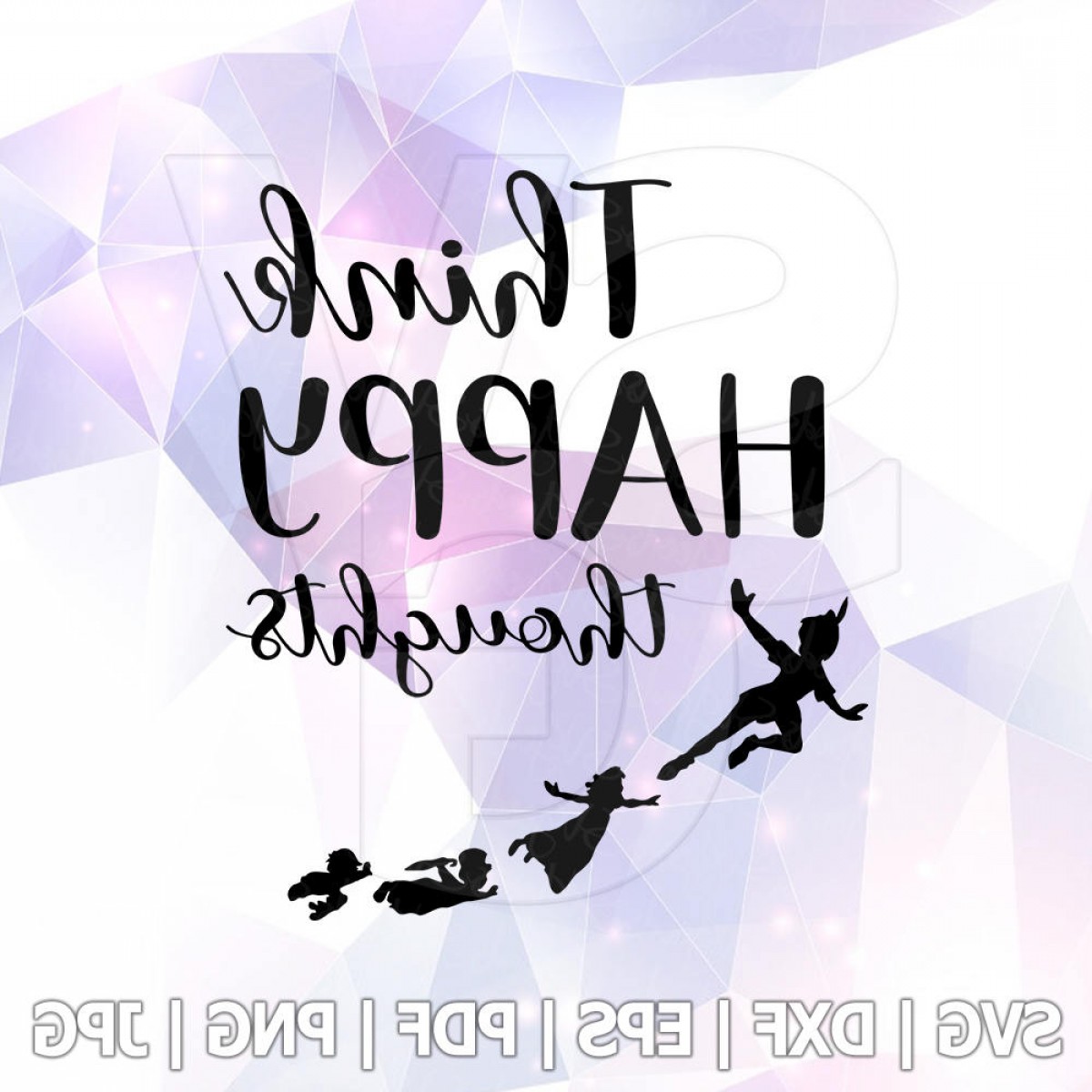 1200x1200 Peter Pan Outline Vector Studiogrfx