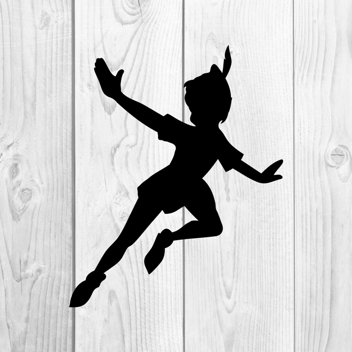 690x690 Peter Pan Silhouette Graphics Dxf Png