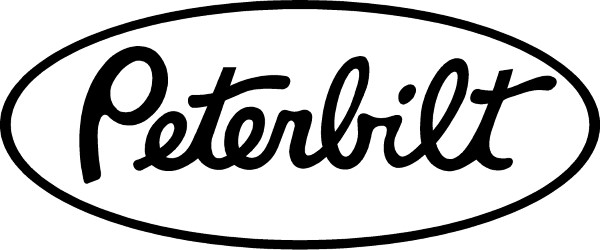 600x250 Peterbilt Decal Sticker