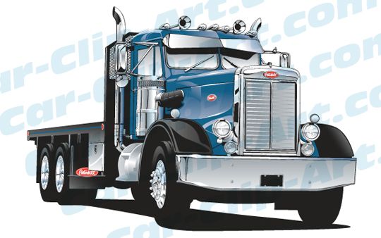 Peterbilt Truck Vector Clip Art Peterbilt Tractor 540x338 Peterbilt Truck Vector Clip Art Peterbilt Tractor