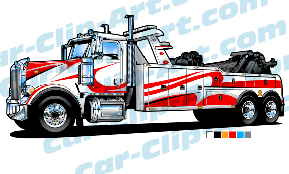 Big Rig Tow Truck Vector Clip Art Need It I Have It! Hot Rod 576x346 Big Rig Tow Truck Vector Clip Art Need It I Have It! Hot Rod