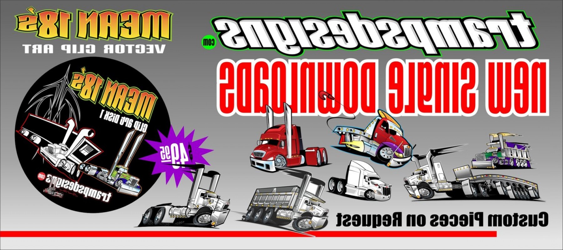 1800x800 Tramps Designs Mean Digital Vector Images Single Downloads