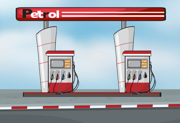 626x429 Petrol Station Vector Premium Download