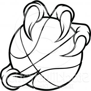 300x300 Photostock Vector Chaser Hunter Skull With Claw And White Mask