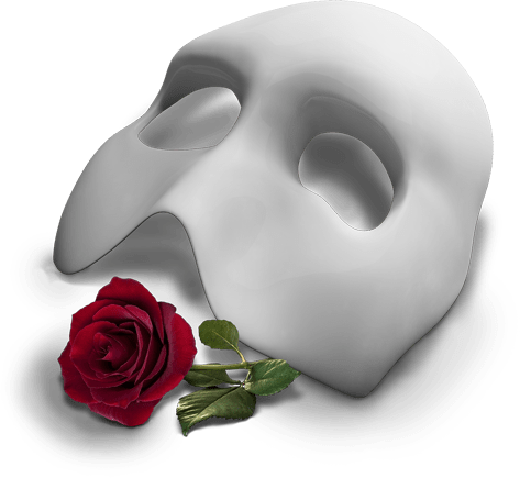 473x435 The Phantom Of The Opera Mask Logo Icons Png