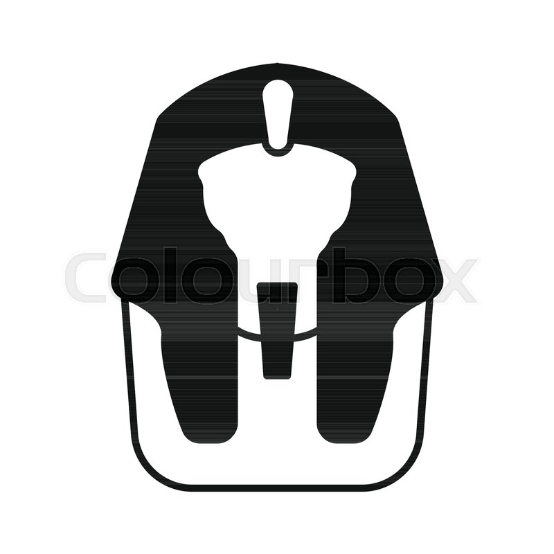 800x800 Egyptian Pharaohs Head Icon In Stock Vector Colourbox