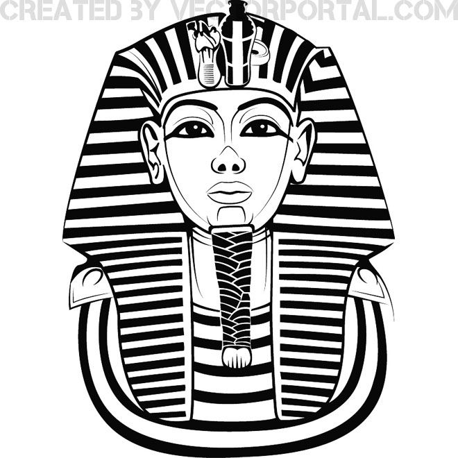 660x660 Vector Gratis De Egyptian Tattoos Pharaoh Tattoo
