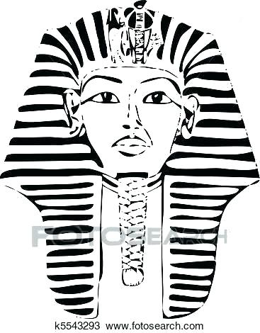 367x470 Egyptian Pharaoh Drawing