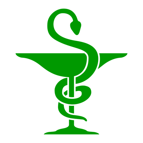 500x500 Pharmacy Symbol Vector Image