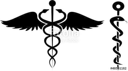 500x279 Caduceus Pharmacy Symbol Stock Image And Royalty Free Vector