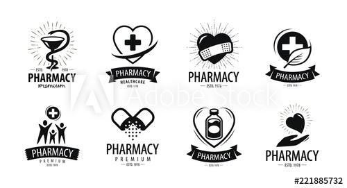 500x271 Drugstore, Pharmacy Logo Or Label Medicine, Health, Hospital