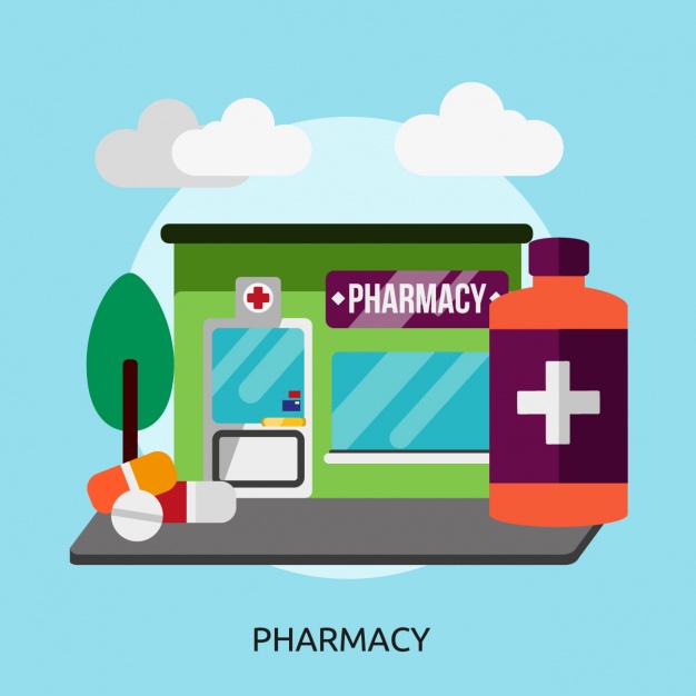 626x626 Pharmacy Background Design Vector Free Download