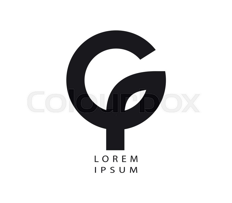 800x700 Phi And G Logo Concept Design Stock Vector Colourbox