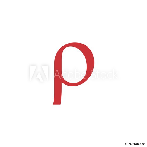 500x500 Greek Alphabeth Letter Phi Logo Vector