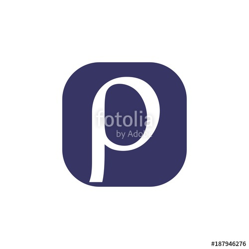 500x500 Greek Alphabeth Letter Phi Logo Vector Stock Image And Royalty