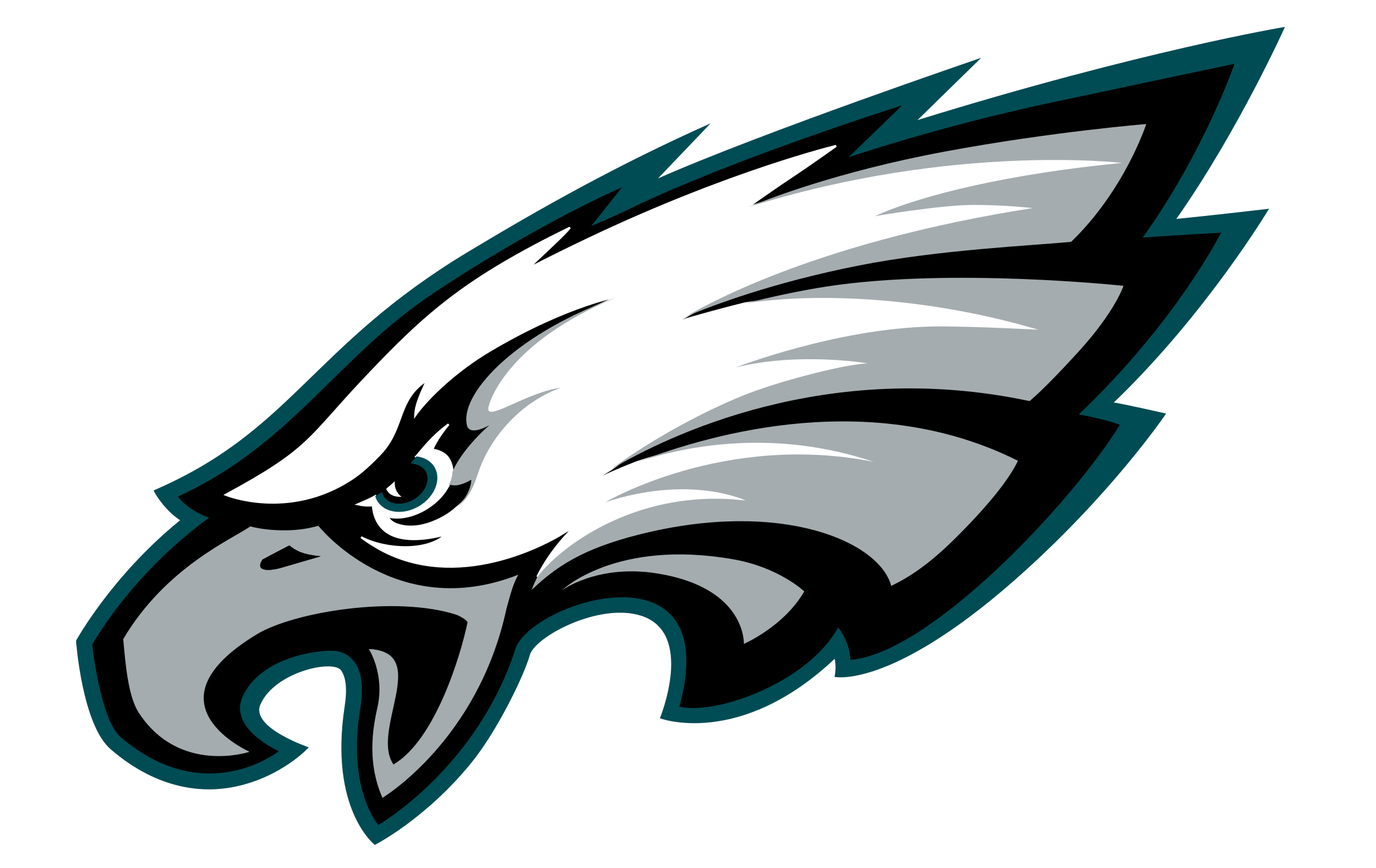 2400x1515 Philadelphia Eagles Logo Png Transparent Vector