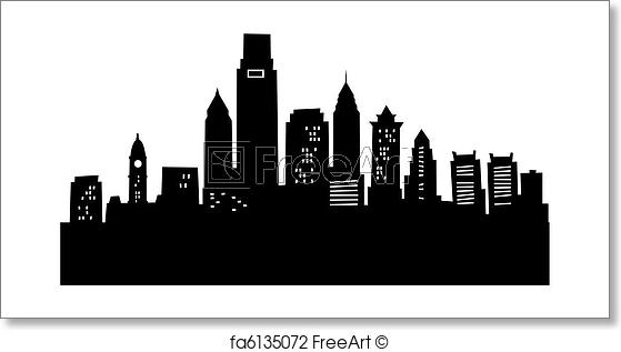 559x317 Huge Collection Of 'philly Skyline Silhouette' Download More Than