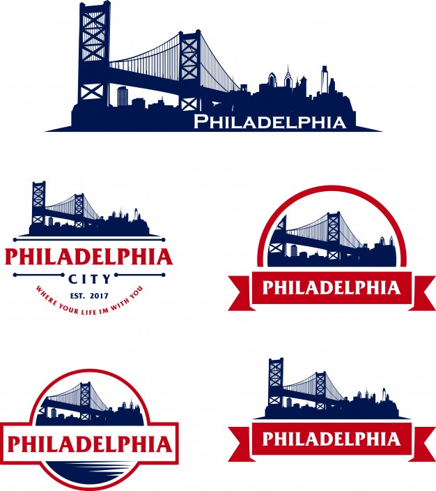 626x704 Philadelphia Skyline Vectors, Photos And Free Download