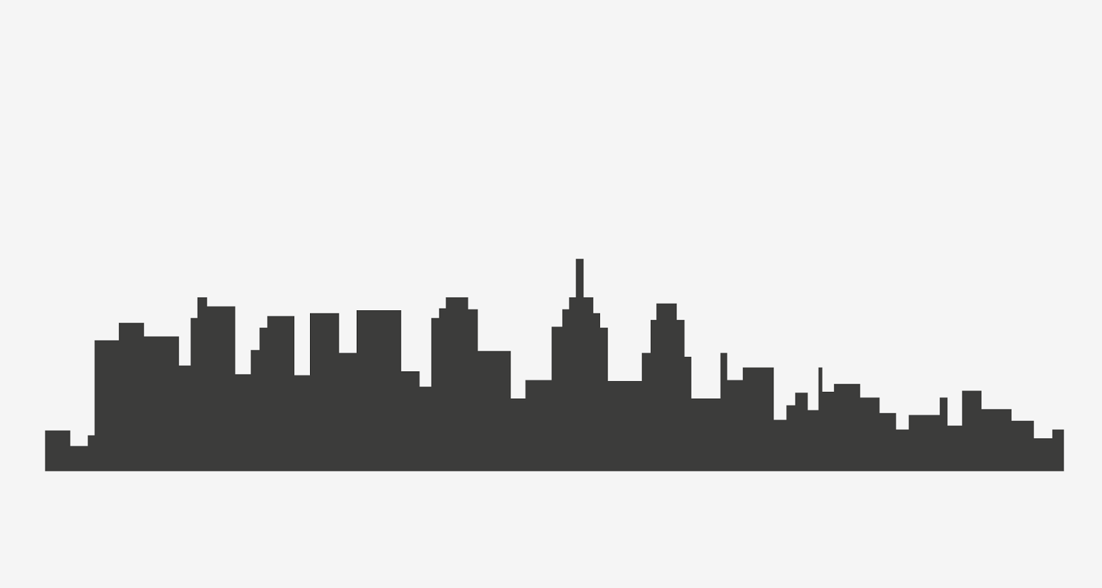 1600x855 Philadelphia Skyline Free Vector