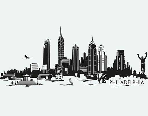 510x400 Images Of Philadelphia Skyline Philadelphia Skyline Tattoo