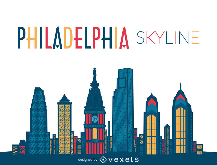 750x570 Philadelphia Skyline Illustration