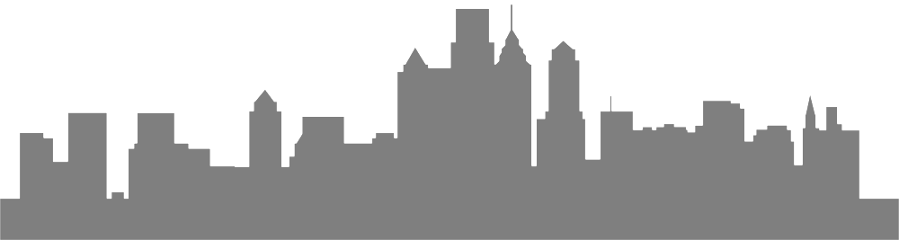 1000x267 Philadelphia Skyline Vector Clipart Images Gallery For Free