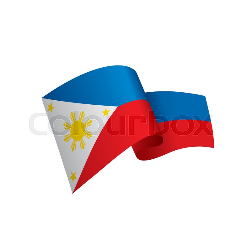 800x800 Philippines Flag, Vector Illustration Stock Vector Colourbox