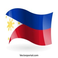 230x230 Philippines Flag Vector Clip Art