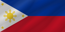 250x125 The Philippines Flag Vector