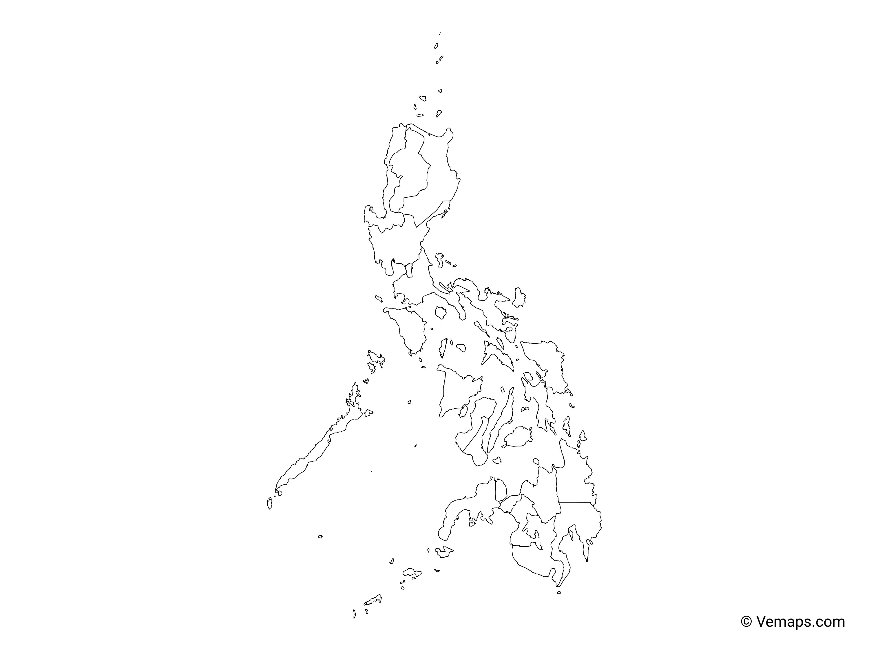 Philippine Map Vector at Vectorified.com | Collection of Philippine Map ...