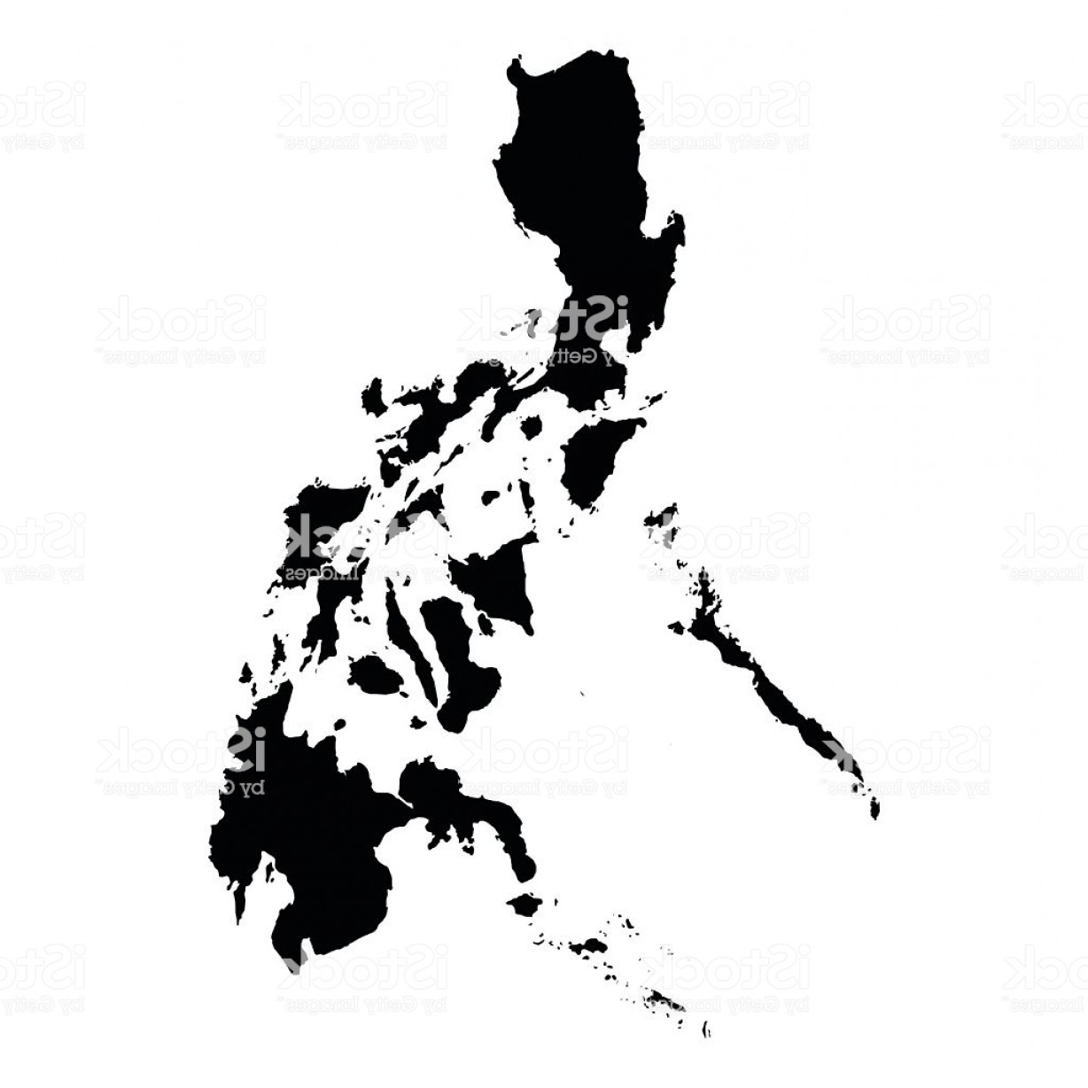1228x1228 Philippine Map Vector In Black Silhouette Gm Soidergi
