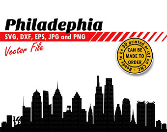 340x270 Philadelphia Skyline Etsy