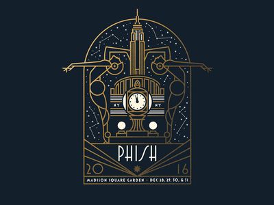 400x300 Phish Logo, Identity Phish, Phish Posters, Art Deco Font