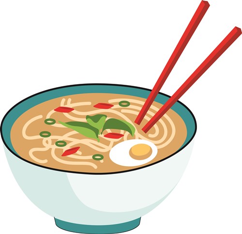 500x483 Pho Chinese Food Vector Illustration Annthegran