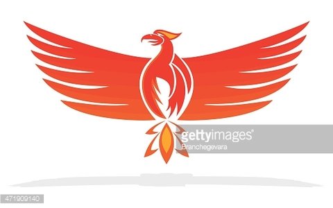 Phoenix Bird Vector Illustration Premium Clipart 480x300 Phoenix Bird Vector Illustration Premium Clipart