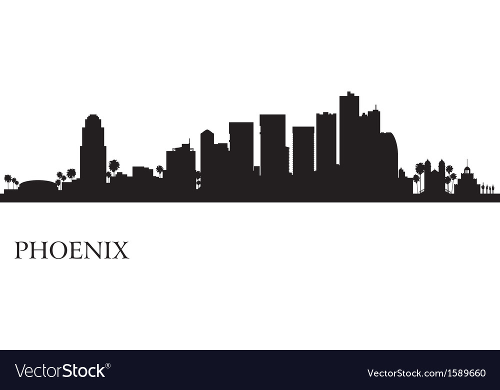 Phoenix City Silhouette 1000x780 Phoenix City Silhouette