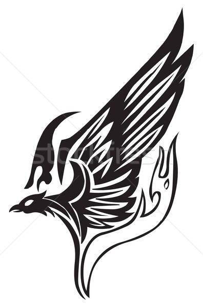 Phoenix Tattoo Vector at Vectorified.com | Collection of Phoenix Tattoo ...