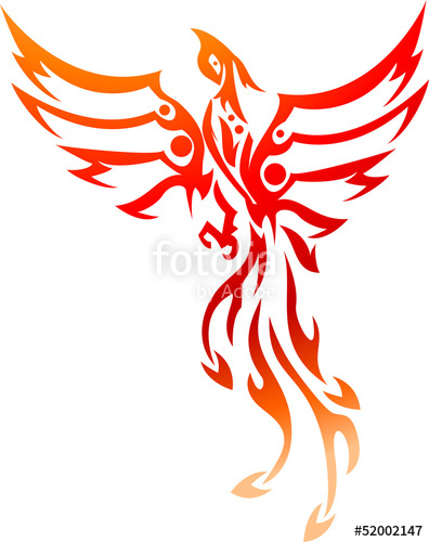 Tribal Phoenix Tattoo Stock Image And Royalty Free Vector 396x500 Tribal Phoenix Tattoo Stock Image And Royalty Free Vector