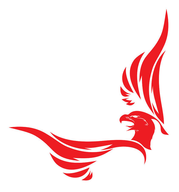 Phoenix Vector Art Print 599x643 Phoenix Vector Art Print