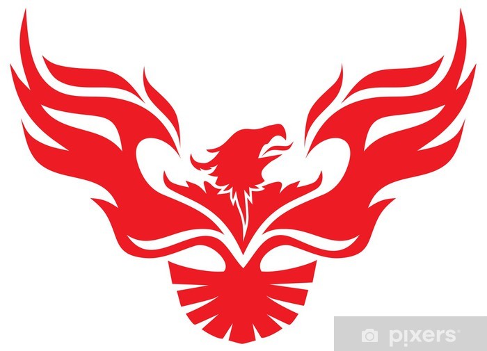 Phoenix Vector Wall Mural 700x505 Phoenix Vector Wall Mural