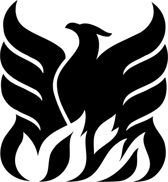 553x600 Phoenix Free Vector In Encapsulated Postscript