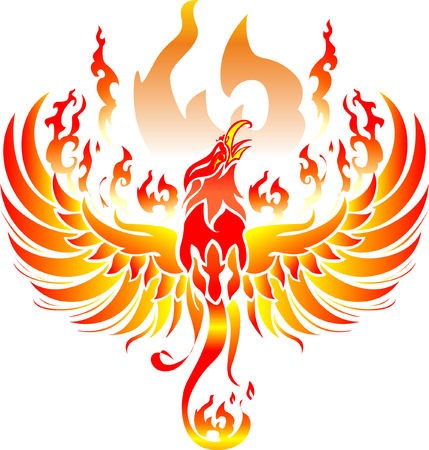 429x450 Phoenix Vector Fire Royalty Free Vector Graphics