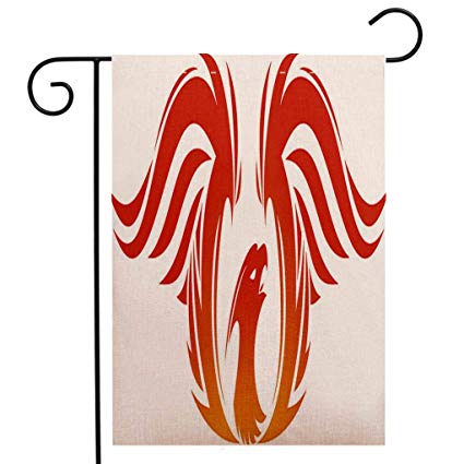 425x425 Beivivi Custom Double Sided Seasonal Garden Flag