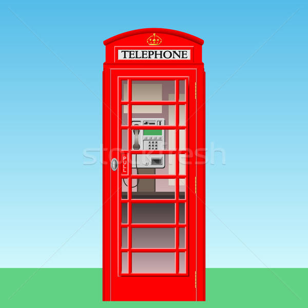 600x600 Phone Booth Vector Illustration Binkski