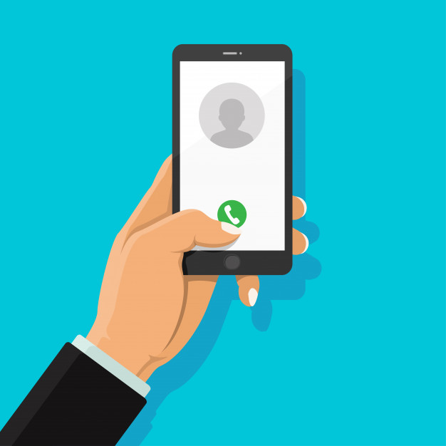 626x626 Call Out With Phone Call Button And People Icon On Smartphone