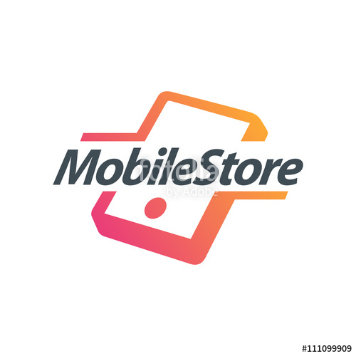 Mobile Phone Logo Creative Design Mobile Accessories Stock 500x500 Mobile Phone Logo Creative Design Mobile Accessories Stock