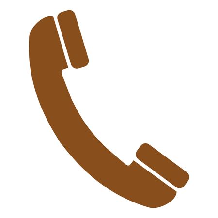 Vector Illustration Of Brown Phone Icon Freestock Icons 450x450 Vector Illustration Of Brown Phone Icon Freestock Icons